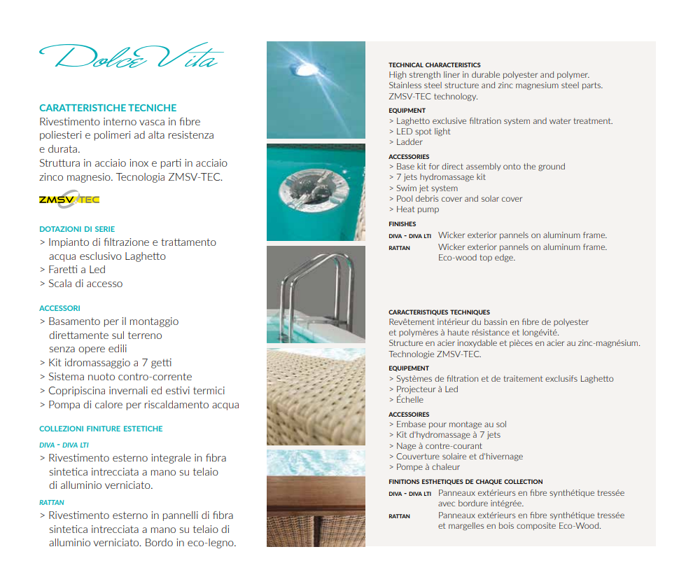 Piscina Laghetto Dolcevita Diva - immagine 2
