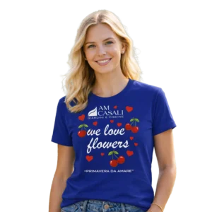 Tshirt Donna Am Casali Blu